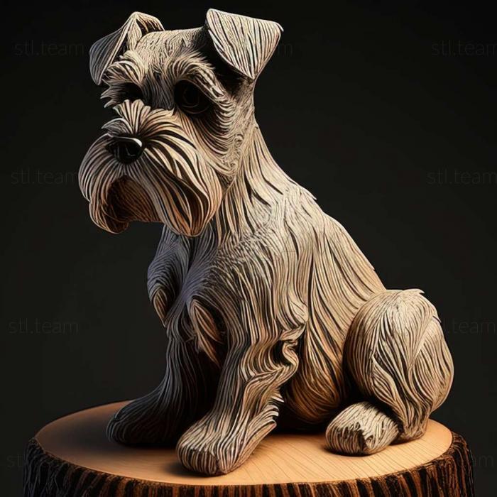 Zwergschnauzer dog